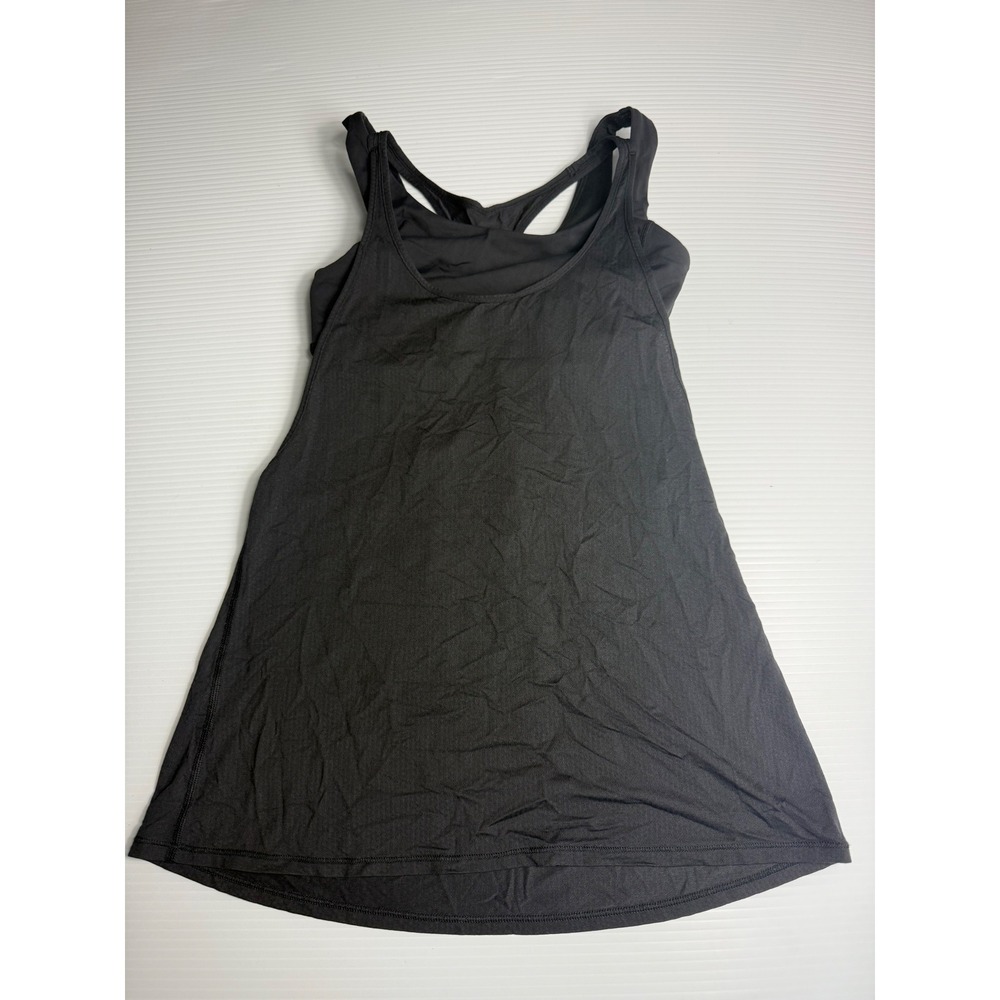 Lululemon Athletica Black Workout Tank Top Athletic Exercise Activewear